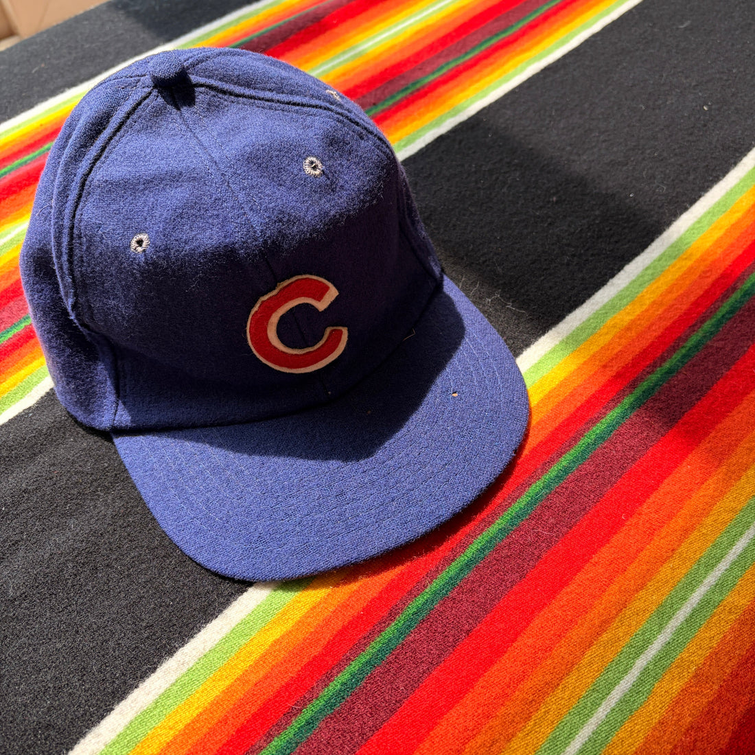 50's wool-blended baseball cap_front